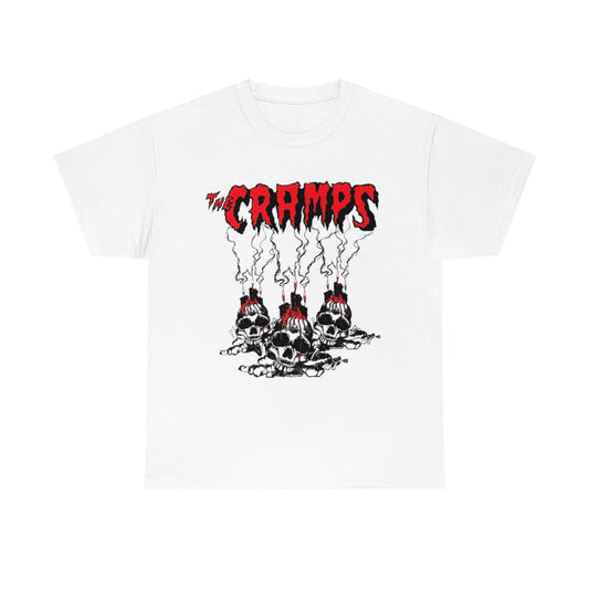 The Cramps Voodoo Skulls Vintage Vibe T-shirt