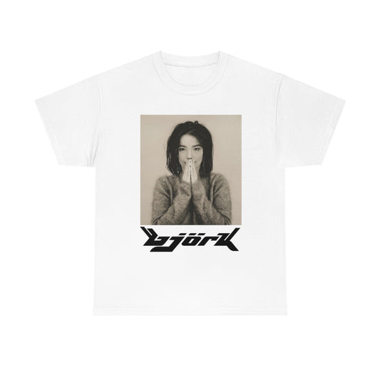 Bjork Debut Photograph Vintage Vibe T-shirt