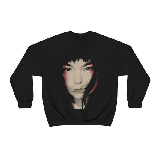 Bjork Photograph Vintage Vibe T-shirt Crewneck Sweater