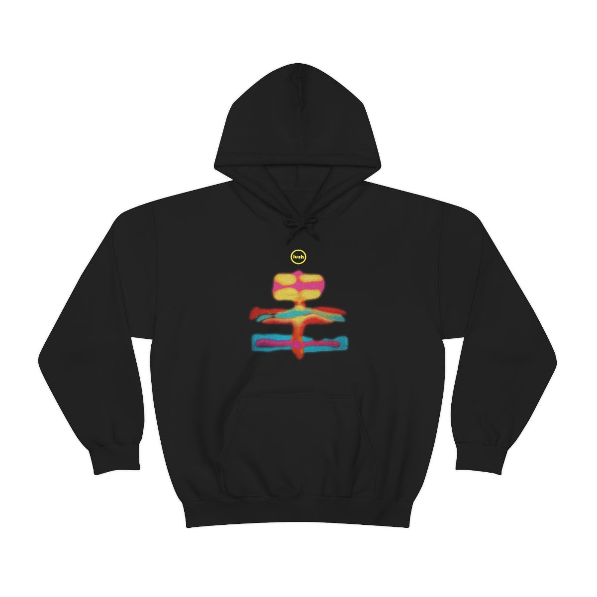 Lush 1991 Black Spring Vintage Vibe Hoodie