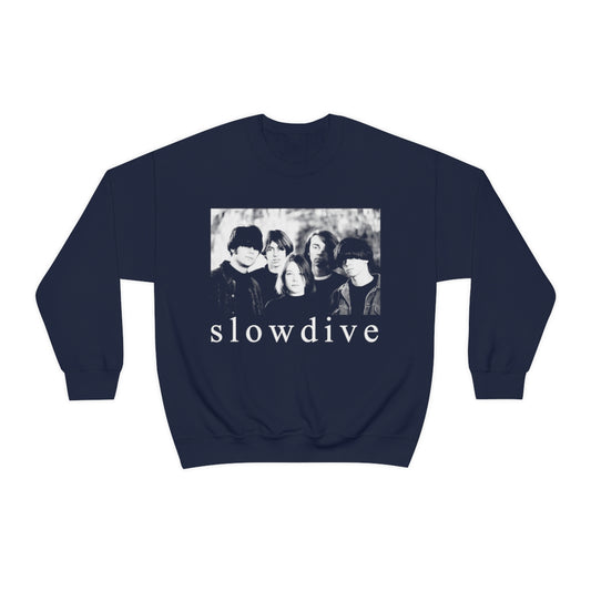 Slowdive Band Photo Crewneck