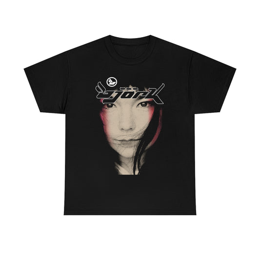 Bjork Homogenic Face Photograph Logo T-shirt (Black)