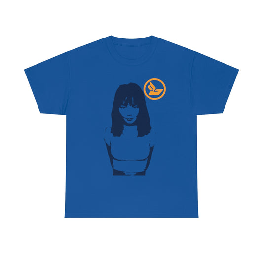 Bjork Vintage Vibe Tshirt ( Dark Navy / Yellow )