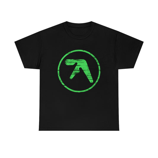 Aphex Twin Vintage Vibe Green Logo T-shirt