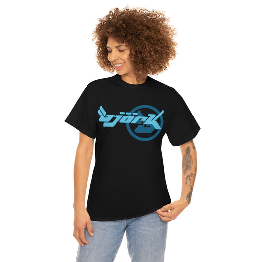 Bjork Homogenic Blue Circle Logo T-shirt