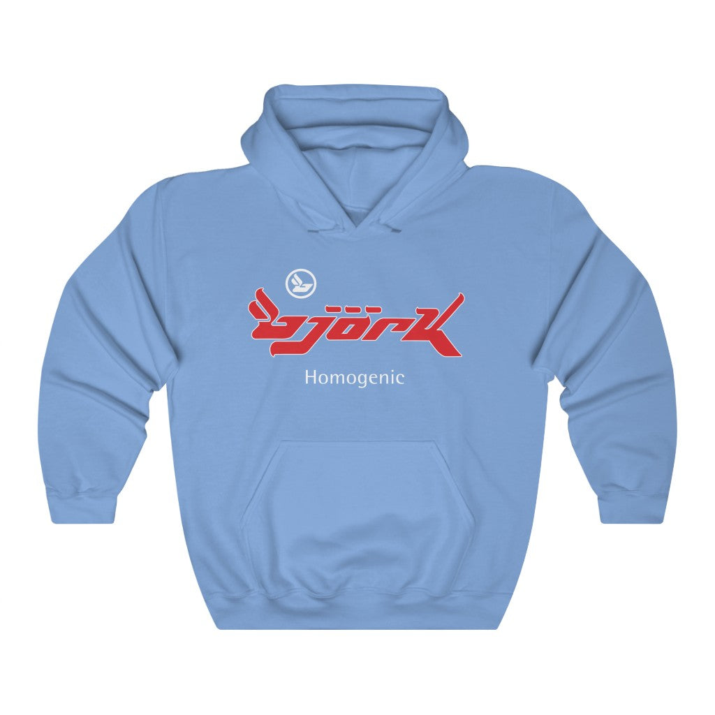 Bjork Homogenic Red Logo Hoodie
