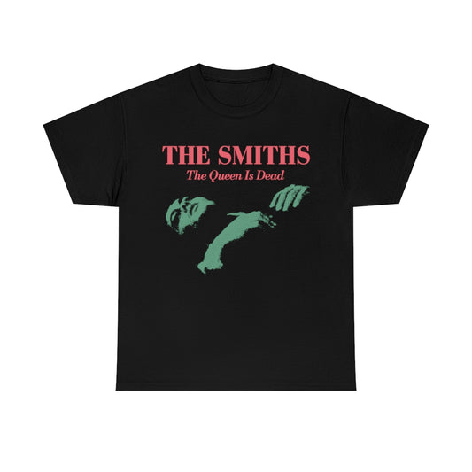 The Smiths The Queen Is Dead Vintage Vibe T-shirt (Green / Pink)