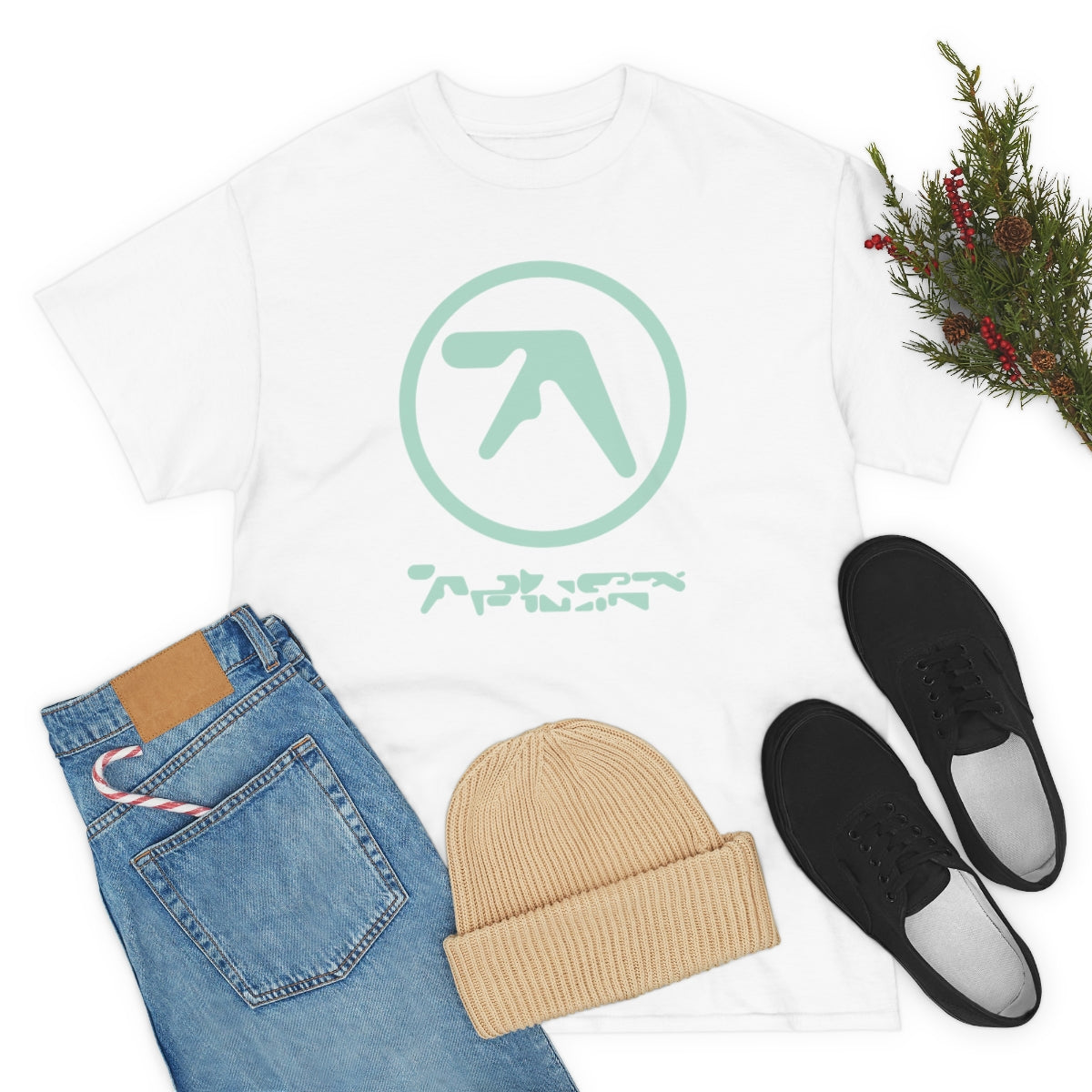 Aphex Twin Vintage Vibe Logo T-shirt (Mint)