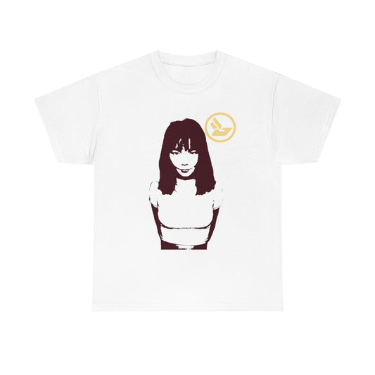 Bjork Vintage Vibe Tshirt ( Dark Red / Light Yellow)