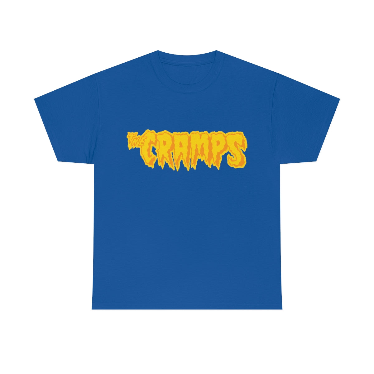 The Cramps Logo T-shirt (Yellow / Light Orange)