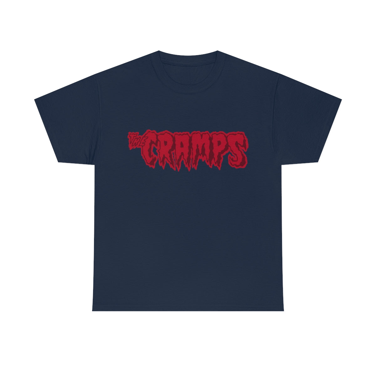 The Cramps Logo T-shirt (Dark Red)