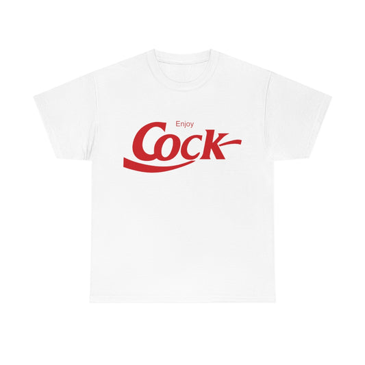 Enjoy Cock Bjork Red Logo T-shirt