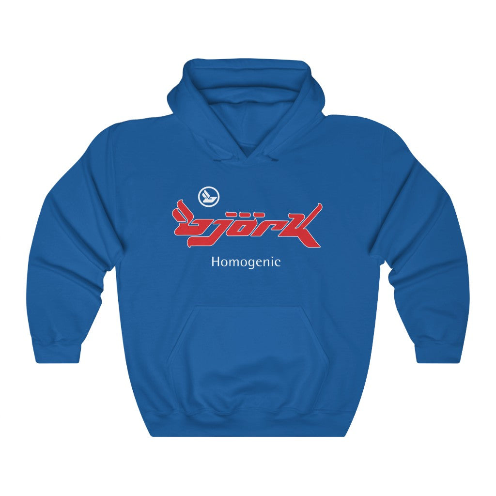Bjork Homogenic Red Logo Hoodie