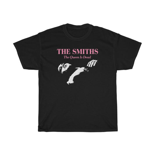 The Smiths - The Queen Is Dead T-shirt (Pink / White)