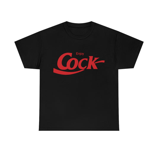 Enjoy Cock Bjork Red Logo T-shirt
