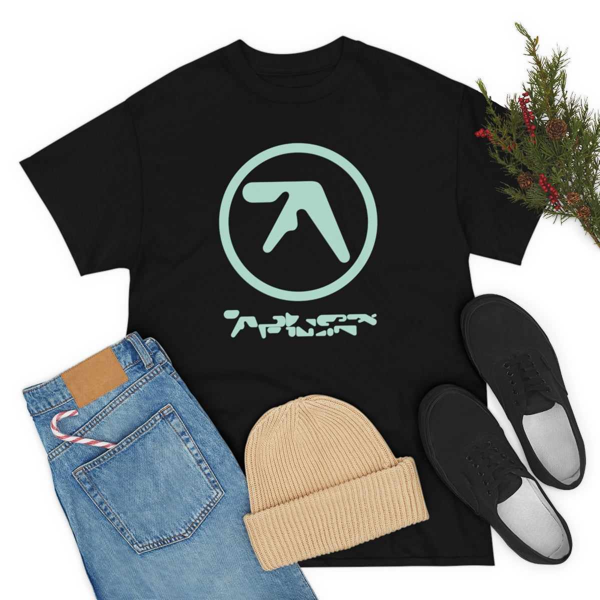 Aphex Twin Vintage Vibe Logo T-shirt (Mint)
