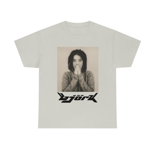 Bjork Debut Photograph Vintage Vibe T-shirt