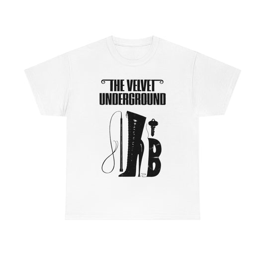 The Velvet Underground Vintage Vibe T-shirt (Black Logo)
