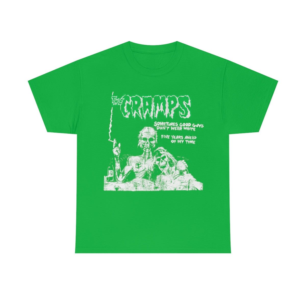 The Cramps Sometimes Good Guys Don't Wear White Vintage Vibe T-shirt