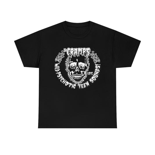 The Cramps Wild Psychotic Teen Sounds Vintage Vibe T-shirt