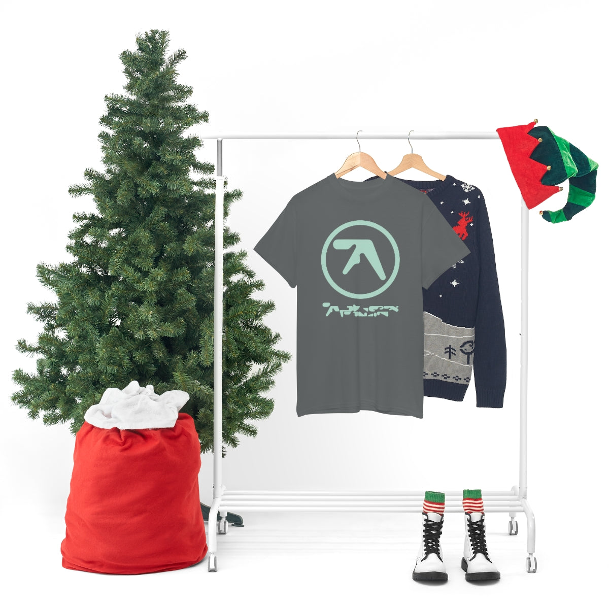 Aphex Twin Vintage Vibe Logo T-shirt (Mint)
