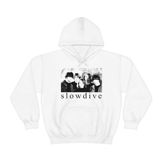 Slowdive White Hoodie