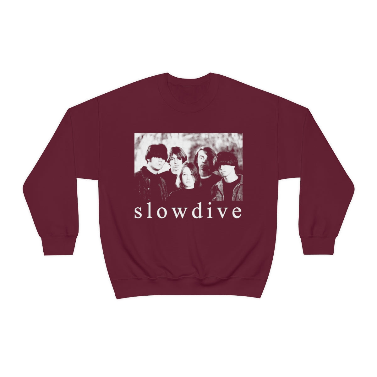 Slowdive Band Photo Crewneck