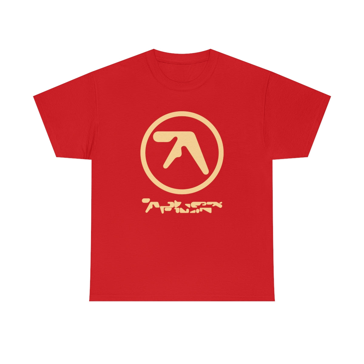 Aphex Twin Vintage Vibe Logo T-shirt (Light Yellow Aphex Twin Vintage Vibe Logo T-shirt (Light Yellow