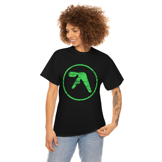 Aphex Twin Vintage Vibe Green Logo T-shirt