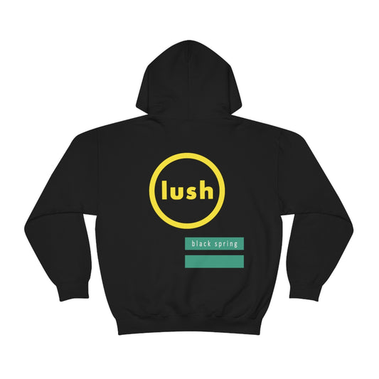 Lush 1991 Black Spring Vintage Vibe Hoodie