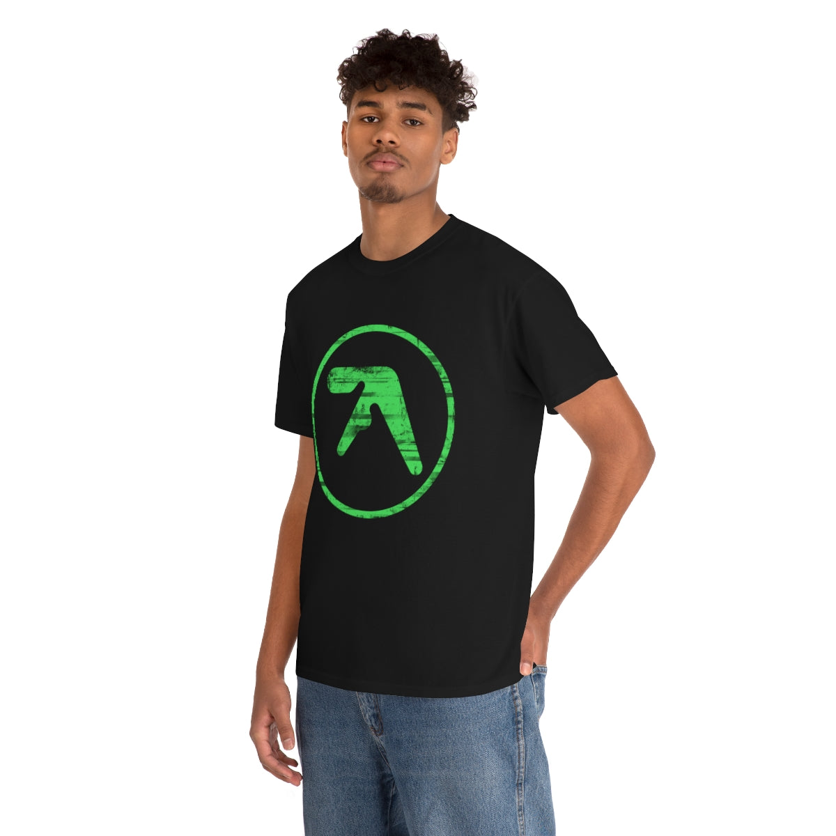 Aphex Twin Vintage Vibe Green Logo T-shirt